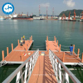 High Quality Aluminium Floating Dock With SS Cleats